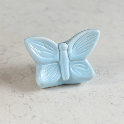 Mini Urn Vlinder Blauw Keepsake -  Butterfly Soul Collection