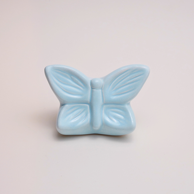 Mini Urn Vlinder Blauw Keepsake -  Butterfly Soul Collection