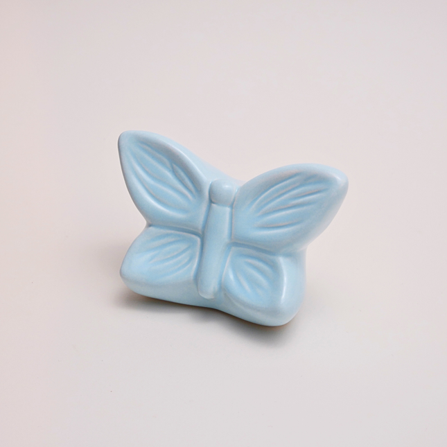 Mini Urn Vlinder Blauw Keepsake -  Butterfly Soul Collection