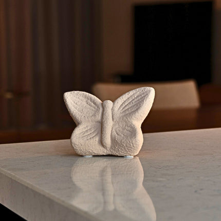 Mini Urn Vlinder Zandbruin Keepsake -  Butterfly Soul Collection