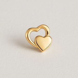 Ashanger | 14k Goud | Dubbelhart