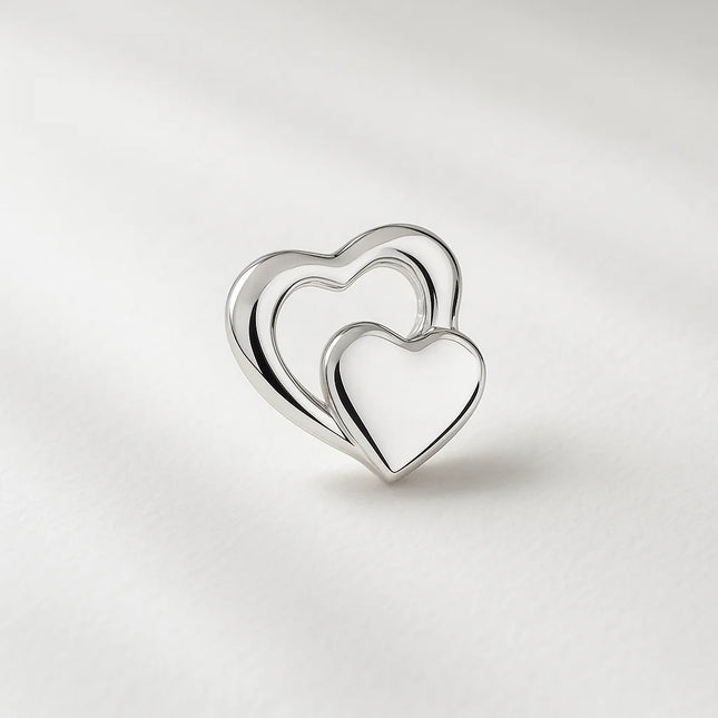 Ashanger | Zilver | Dubbelhart