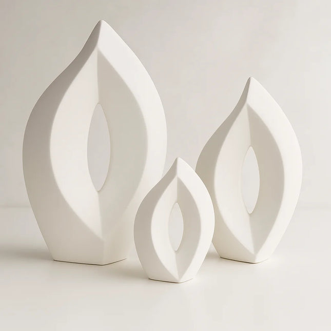 Keramische Urn | Venezia | Wit