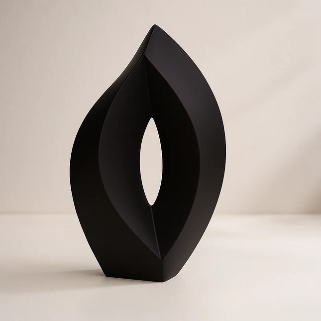 Keramische Urn | Venezia | Zwart