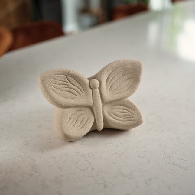 Urn vlinder zandbruin groot -  Butterfly Soul collection