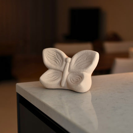 Urn vlinder zandbruin groot -  Butterfly Soul collection